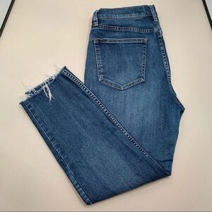 PacSun Jeans Women Size 30 Vintage Icon Raw Hem Blue High Rise Pants